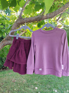 Wolle-Seide- Langarmshirt *hellrosa*