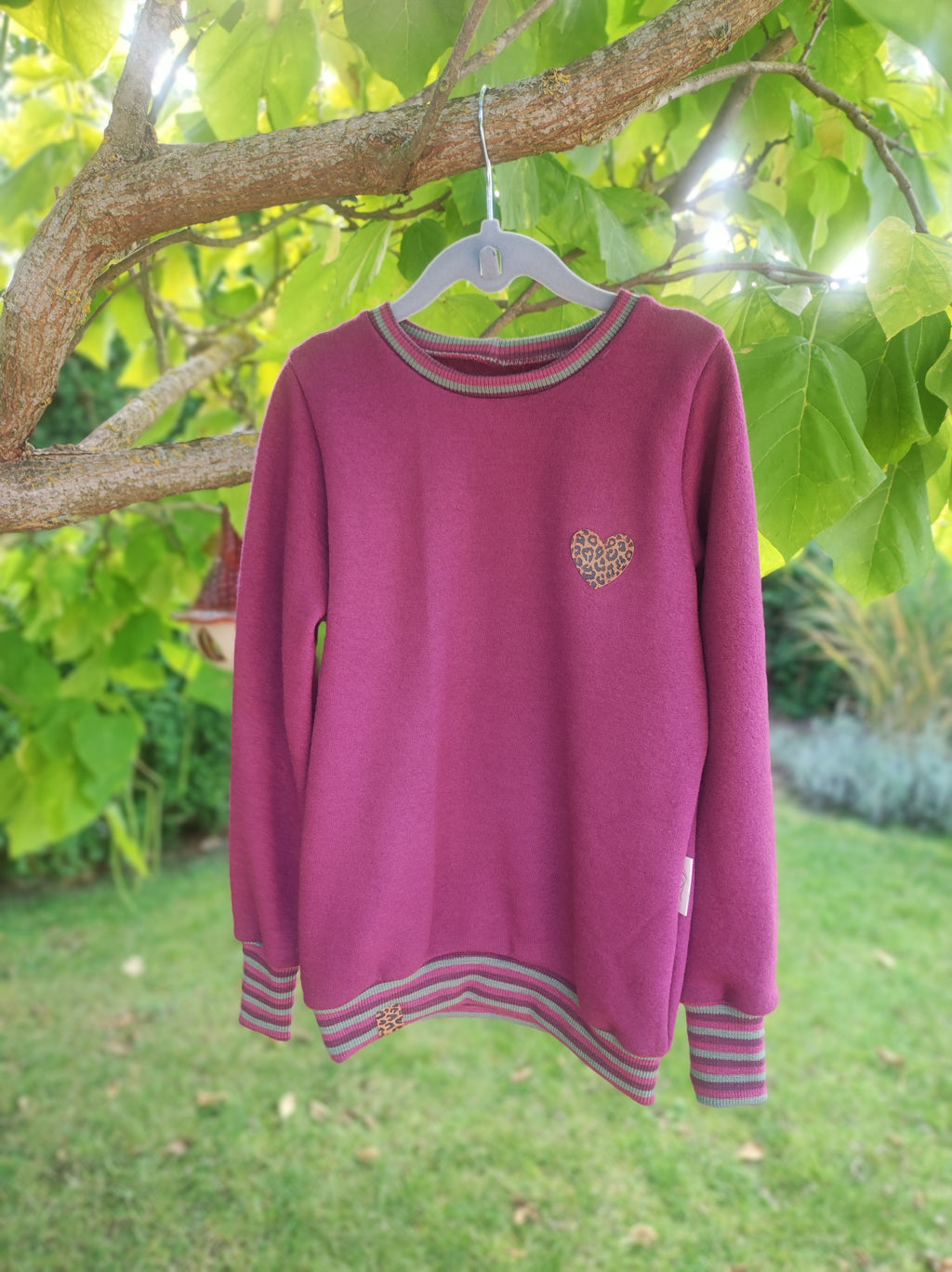 Pullover Wollfrottee *Waldfrucht*