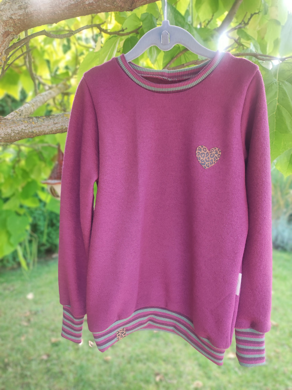 Pullover Wollfrottee *Waldfrucht*