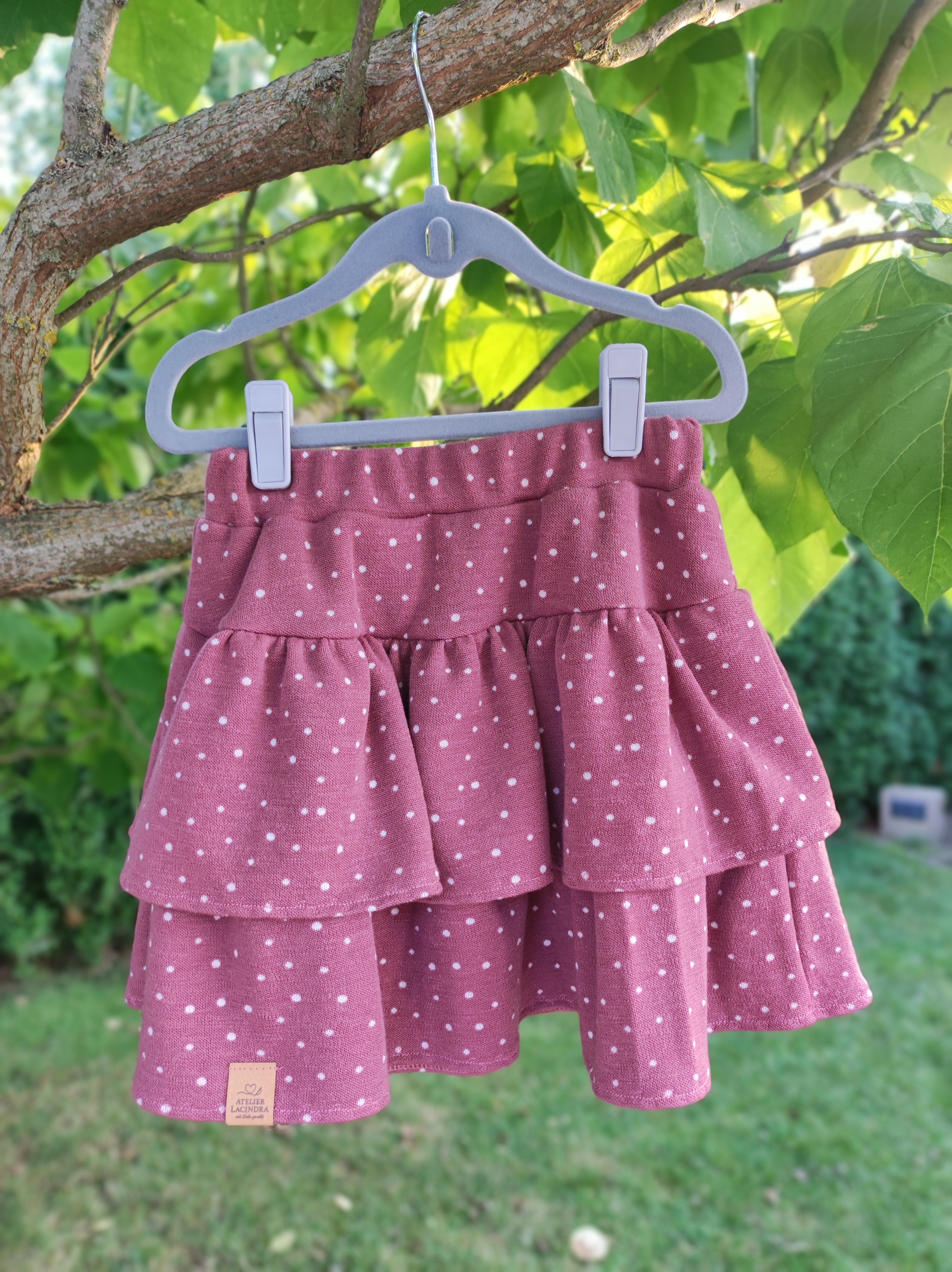 Volant-Rock Merinojaquard