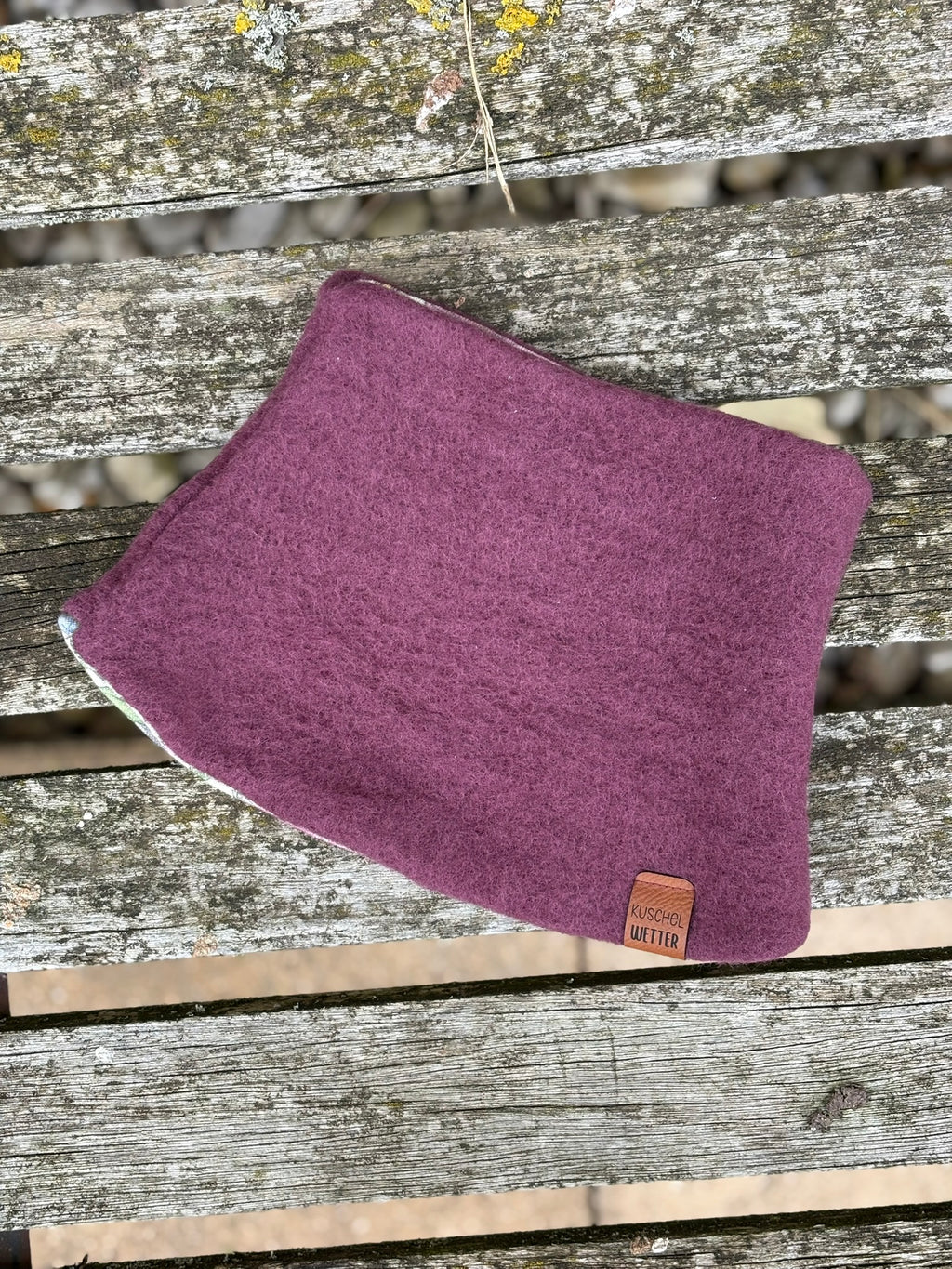 Wollfleece-Loop *Bordeaux*