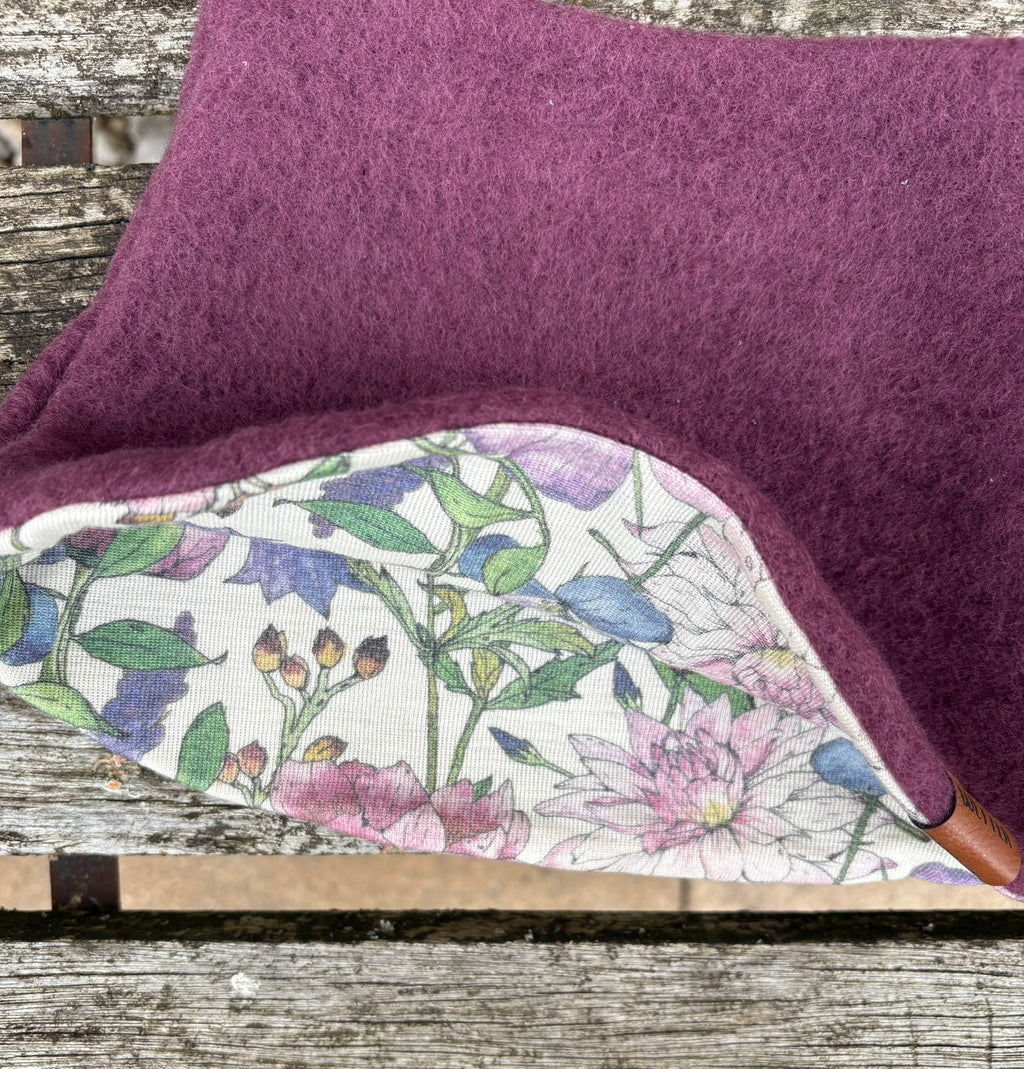 Wollfleece-Loop *Bordeaux*