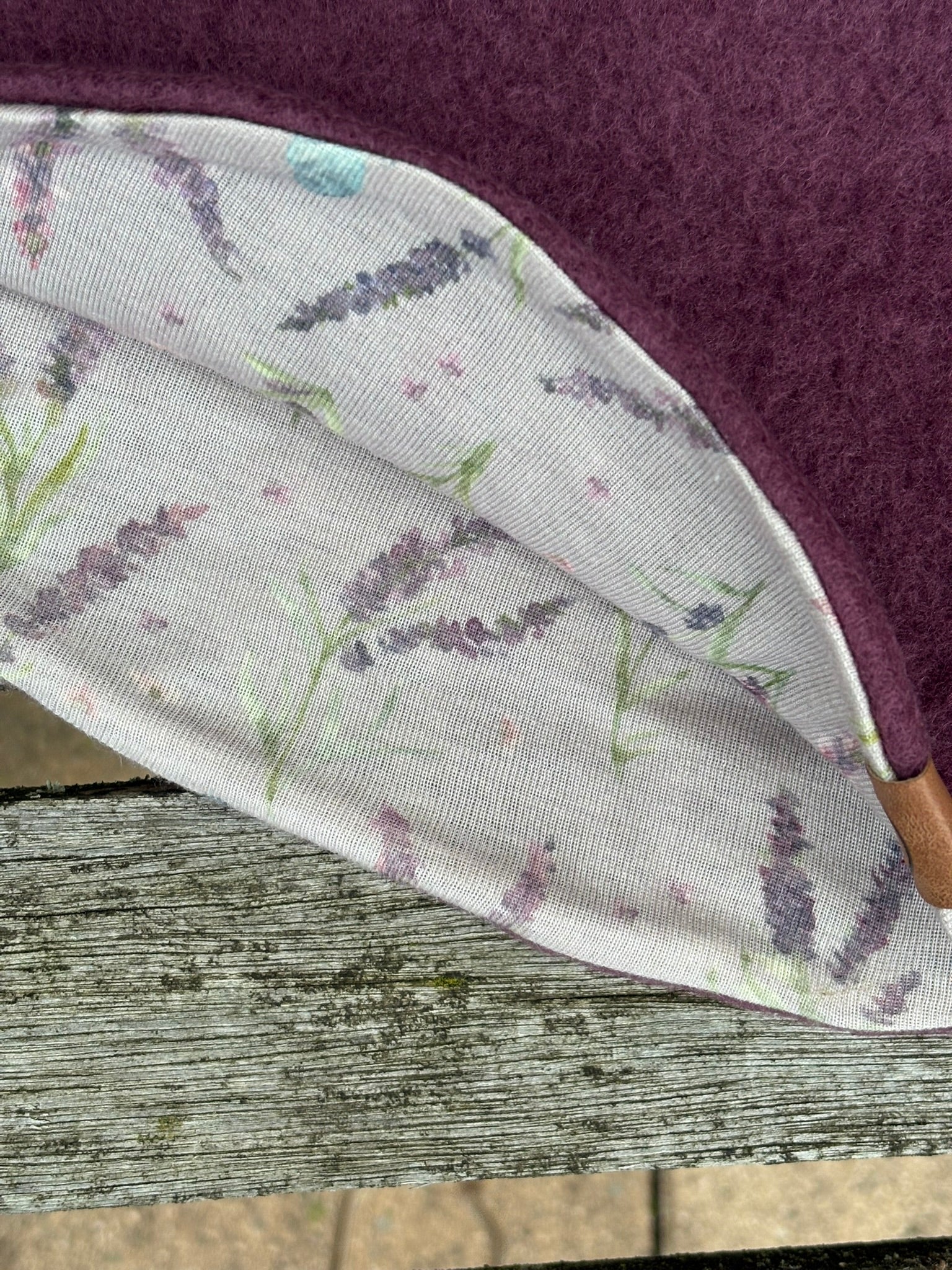 Wollfleece-Loop *Bordeaux*