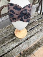 Damen Wolljaquard LEO Stirnband