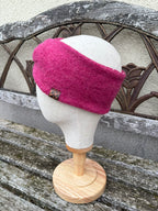 Damen Wollfleece-Stirnband mit Twist *Lampone*