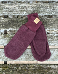 Damen Wollfleece-Handschuhe *Schokokirsch*